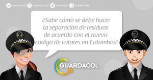 Como separar residuos con codigo nuevo 2021 Guardaco