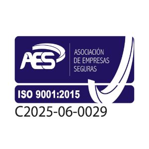 Certificado AES ISO 9001:2015 de Guardacol BIC para el Sistema de Gestión de Calidad, con vigencia hasta junio de 2026, garantizando la excelencia en procesos de vigilancia y seguridad privada.